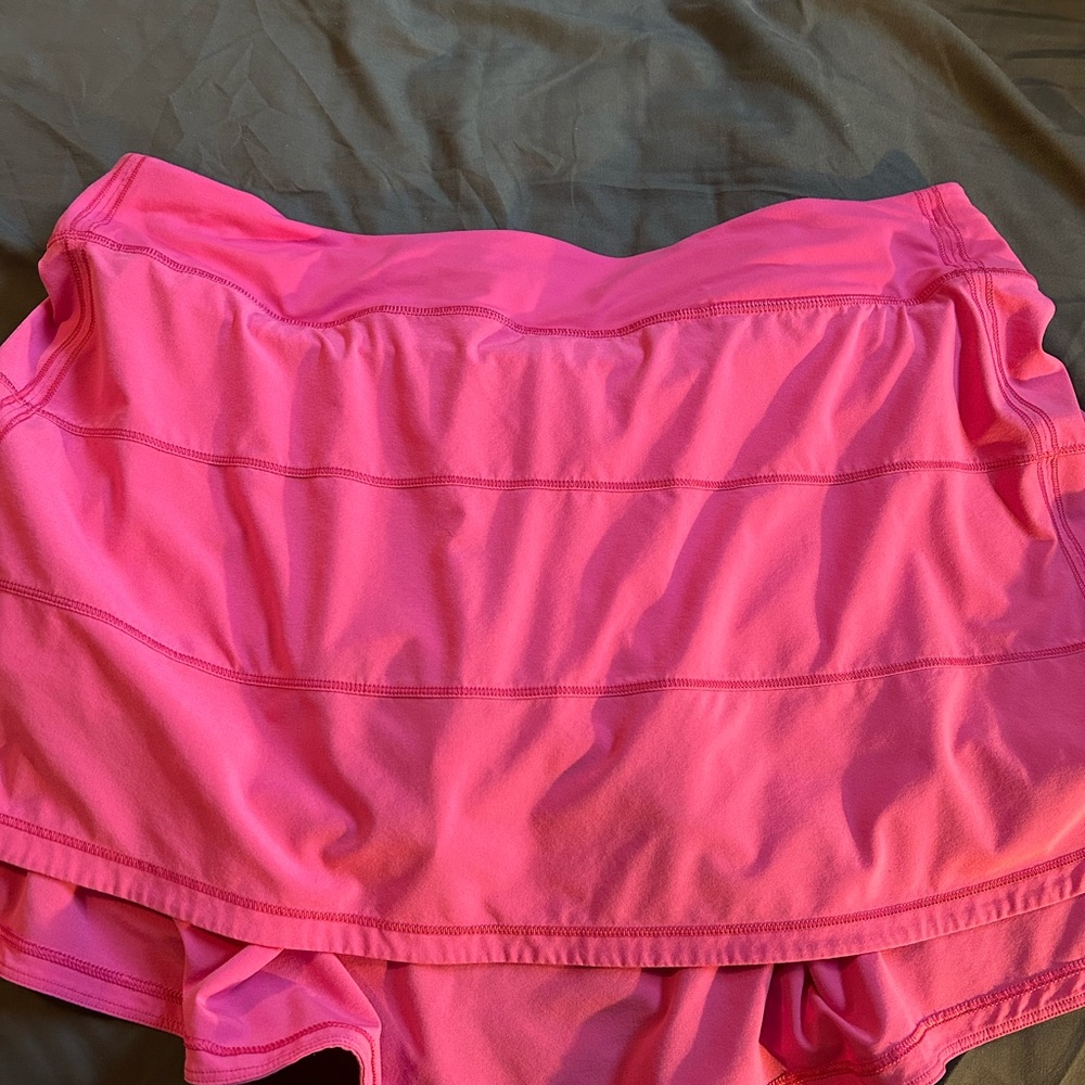 Lululemon Pace Rival Skirt Sonic Pink 14